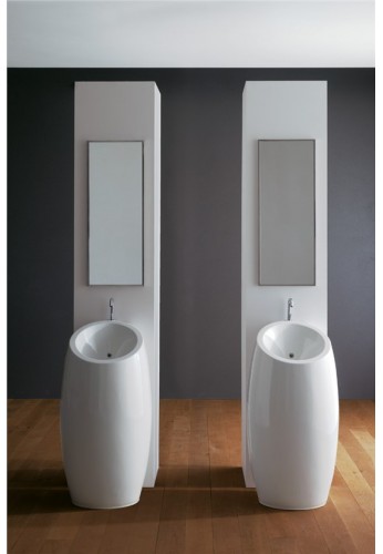 SCARABEO - PLANET 8104 LAVABO FREESTANDING  A TERRA  DA  APPOGGIO O SOSPESO