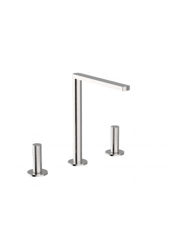 CISAL - X32 MISCELATORE LAVABO  3 FORI, SENZA SCARICO AUTOMATICO DRITTO