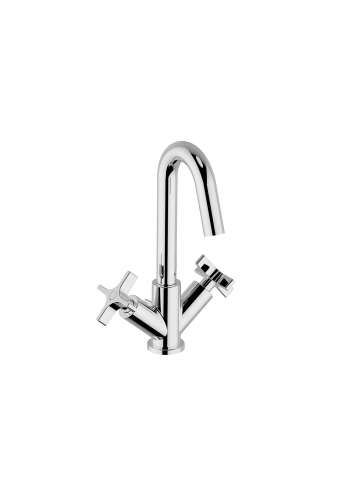 CISAL - GRACE MISCELATORE LAVABO CON SCARICO AUTOMATICO COMANDI A CROCE