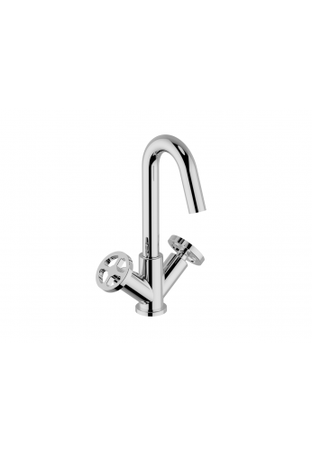 CISAL - GRACE MISCELATORE LAVABO CON SCARICO AUTOMATICO COMANDI A ROTELLA
