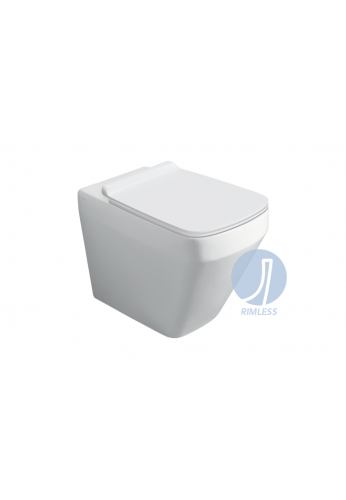 SIMAS - BADEN BADEN VASO CARENATO RIMLESS SCARICO PARETE O PAVIMENTO TRAMITE CURVA TECNICA FORNITA SU RICHIESTA