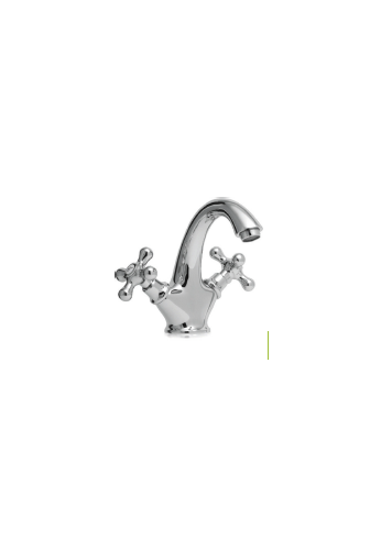 SAVIL - EDWARDIAN BATTERIA LAVABO PESANTE BOCCA FISSA ALTA