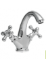SAVIL - EDWARDIAN BATTERIA LAVABO PESANTE BOCCA FISSA ALTA